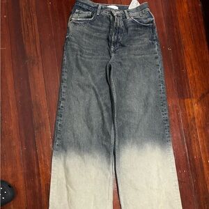 Zara Dark Blue Denim Jeans